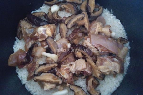 香菇鸡肉饭的做法图解5