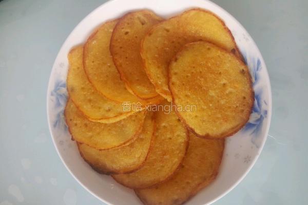 黄煎玉米饼的做法图解9