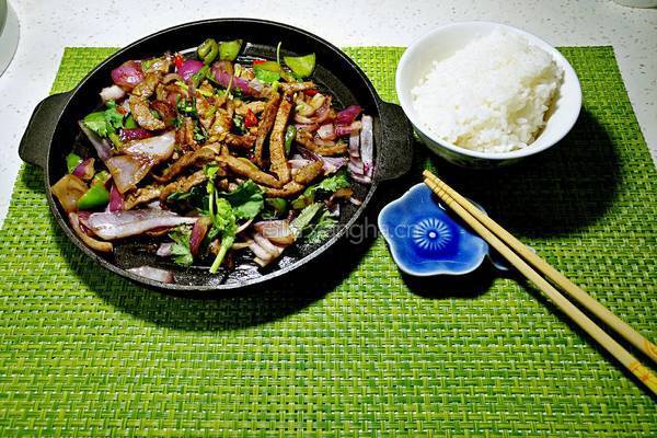 铁板牛肉的做法图解8