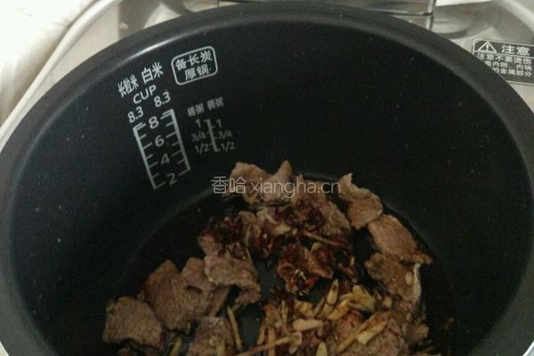 电饭煲自制牛肉干的做法图解7