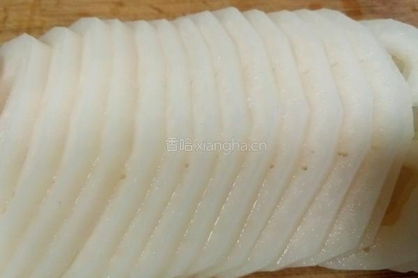 辣脆藕片的做法图解2