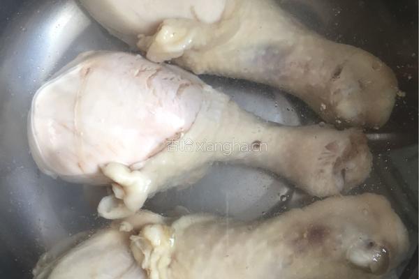 凉拌鸡腿的做法图解4