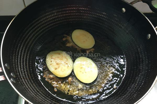 蒜香茄饼的做法图解5