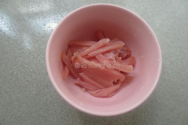 青椒香干肉丝的做法图解5