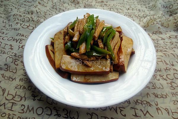 青椒香干肉丝的做法图解11