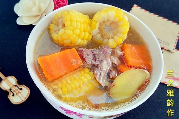 胡萝卜玉米汤的做法图解11