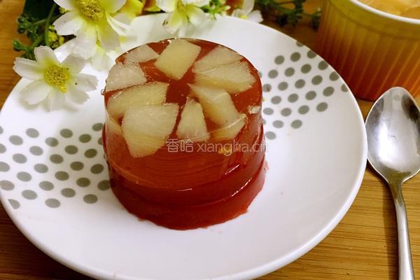 双色荔枝果冻的做法图解7