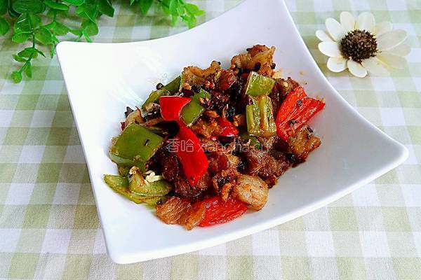 老干妈小炒肉的做法图解8