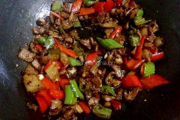 老干妈小炒肉的做法图解7