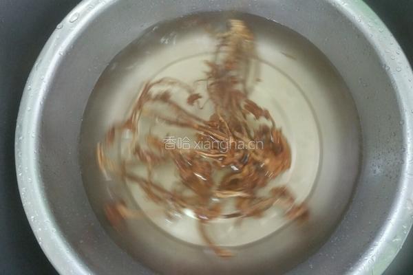 干锅茶树菇的做法图解1