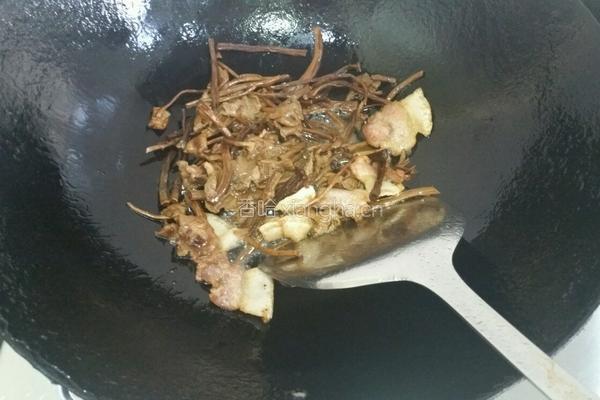 干锅茶树菇的做法图解6