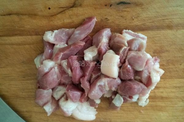 干炸肉丸子的做法图解3