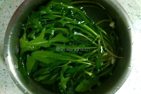 蒲公英红豆糯米粥的做法图解2