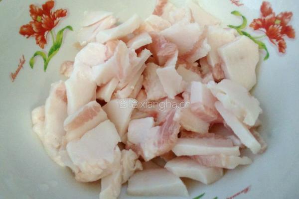 小白菜炖冻豆腐的做法图解2