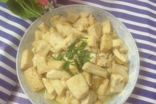 紅烧豆腐的做法图解3
