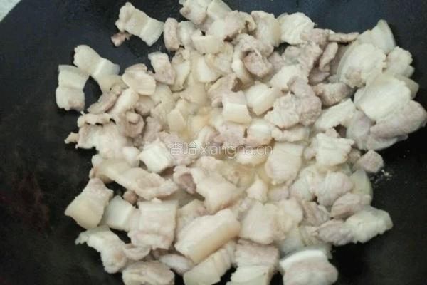 时蔬五花肉煲仔饭的做法图解4