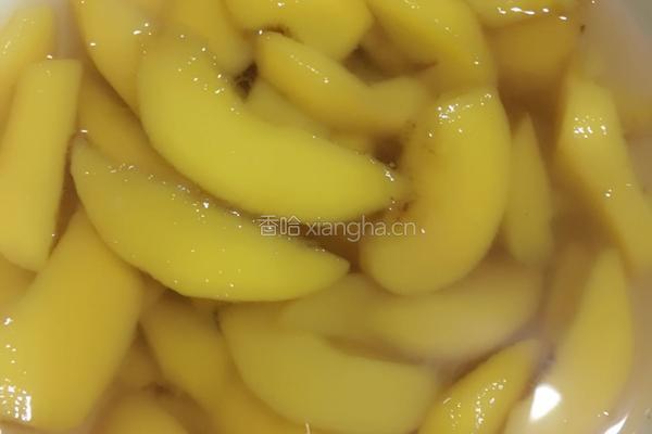 自制黄桃罐头的做法图解4