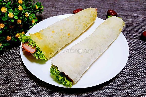 熏肉卷饼的做法图解11