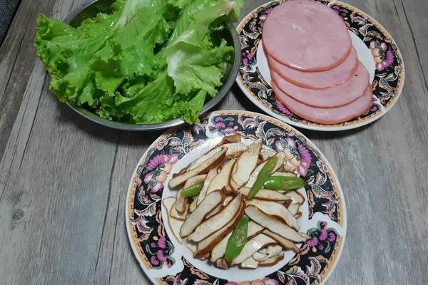 熏肉卷饼的做法图解6