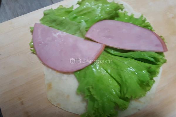 熏肉卷饼的做法图解9