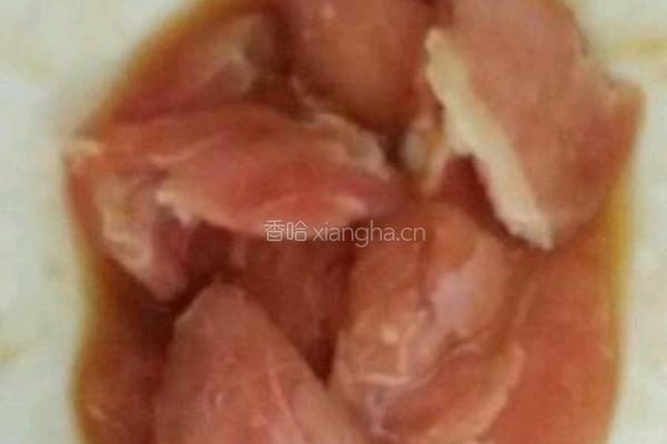 青笋肉片的做法图解2