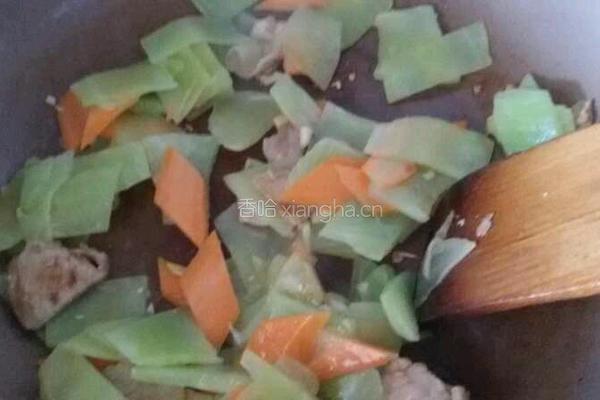 青笋肉片的做法图解5