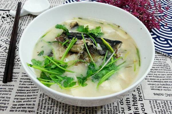 花鲢鱼头豆腐汤的做法图解8