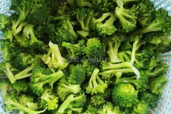 清炒西兰花的做法图解1