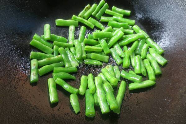 家常四季豆的做法图解6