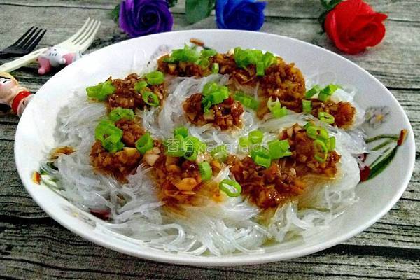 蒜蓉蒸粉丝的做法图解10