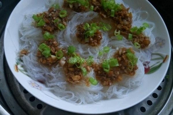 蒜蓉蒸粉丝的做法图解9