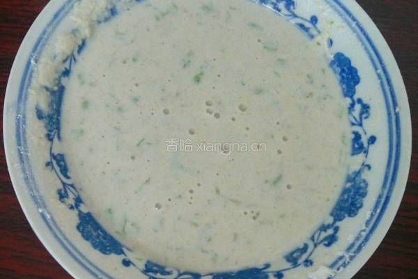 荞麦煎饼的做法图解3