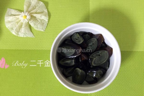 凉拌松花蛋 简易菜的做法图解4