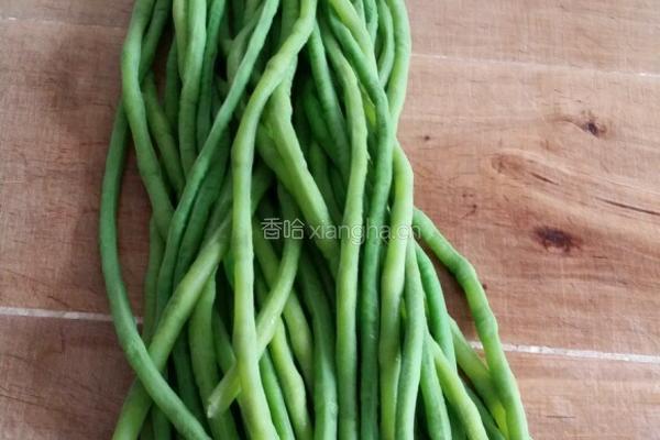 自制干豆角的做法图解3