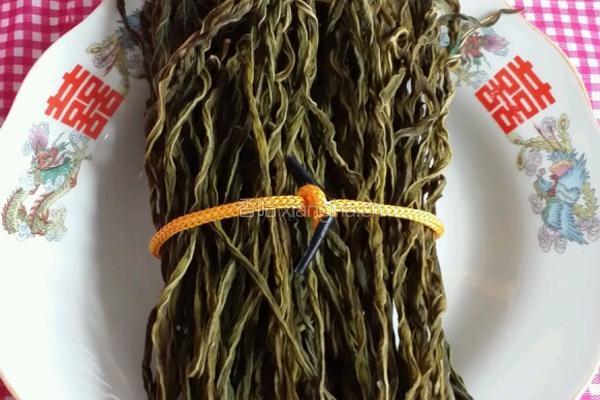 自制干豆角的做法图解7