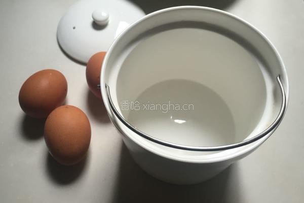 蒸水蛋的做法图解1