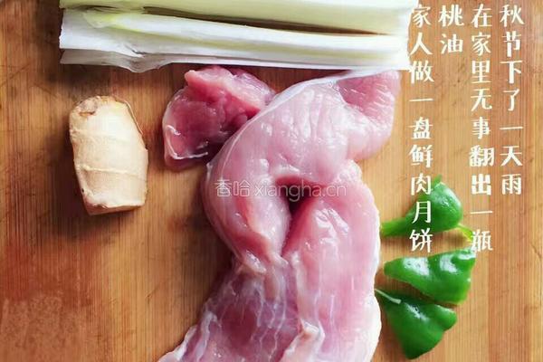 鲜肉月饼的做法图解1