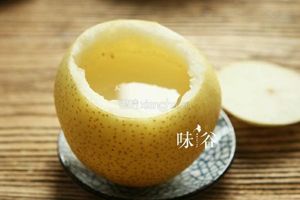 川贝母炖雪梨的做法图解4