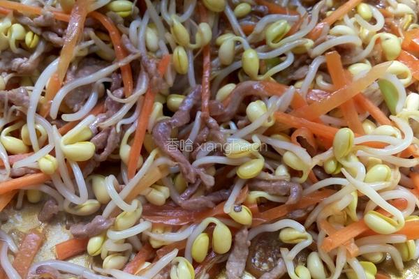 猪肉炒豆芽的做法图解8