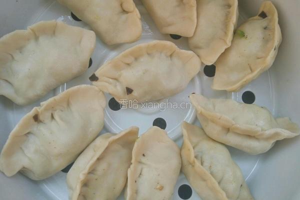 豆角馅蒸饺的做法图解11