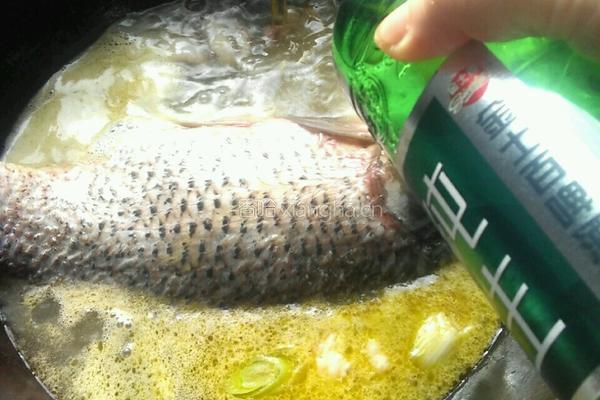 鲤鱼醉酒的做法图解4