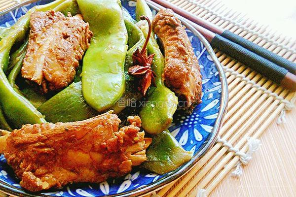 东北排骨炖豆角的做法图解13