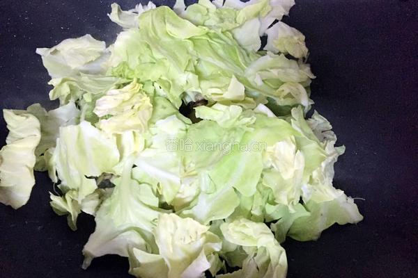 干锅手撕包菜的做法图解4