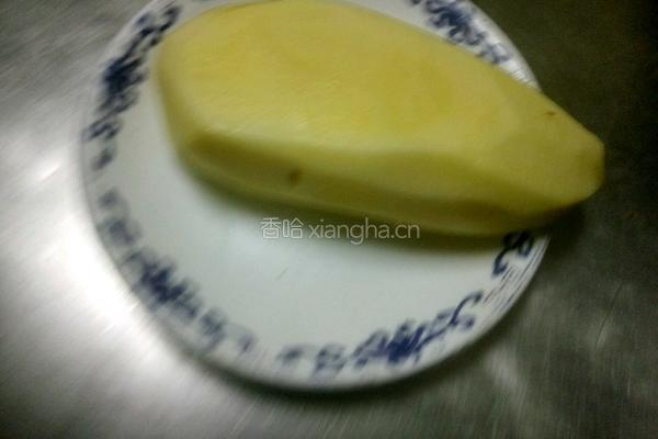 蝴蝶薯片的做法图解1