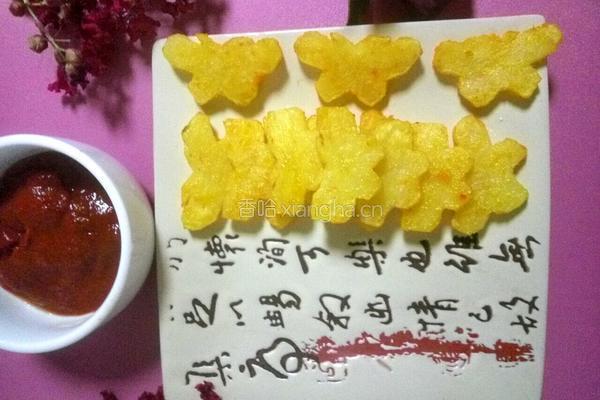 蝴蝶薯片的做法图解7