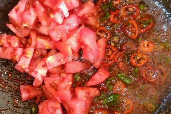 韭菜烩豆腐的做法图解4