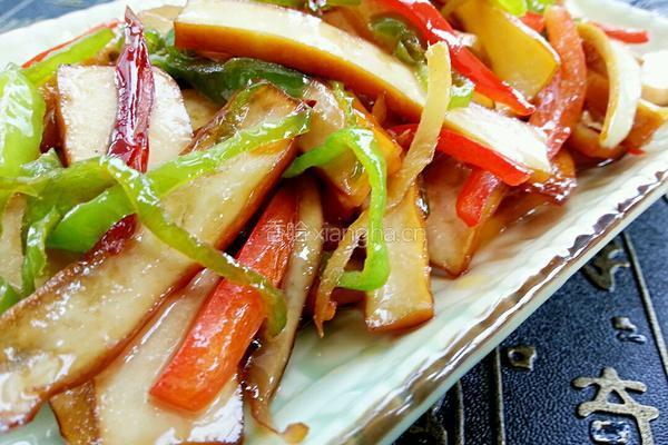 尖椒炒豆干的做法图解9