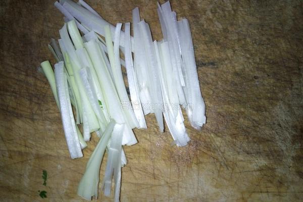 香菜拌牛百叶的做法图解4