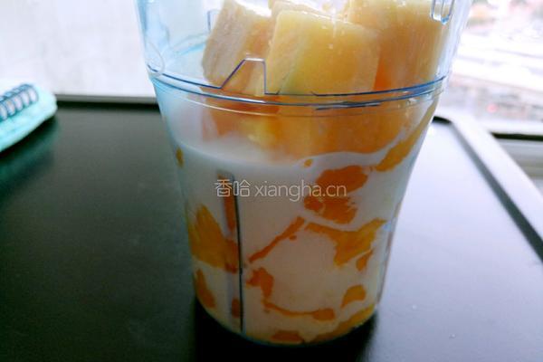 原汁原味芒果冰棒的做法图解3