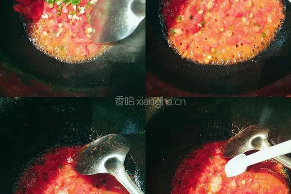 酸辣西红柿酱的做法图解3